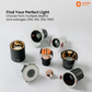 6W, 12W, 18W Warm White, Natural White, Cool White