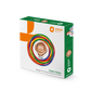 Green Series 90m HFFR Halogen Free Flame Retardant Wire, 0.75 sq.mm to 6.0 sq.mm, Red, White, Blue, Green, Yellow, Black - Orient Electric Green Series HFFR box, left view, 90 metre coil pack