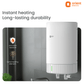 Instaflo 3L Instant Water Heater (Geyser) | Suitable for Low & Mid Rise Buildings | 6 Years Tank Warranty