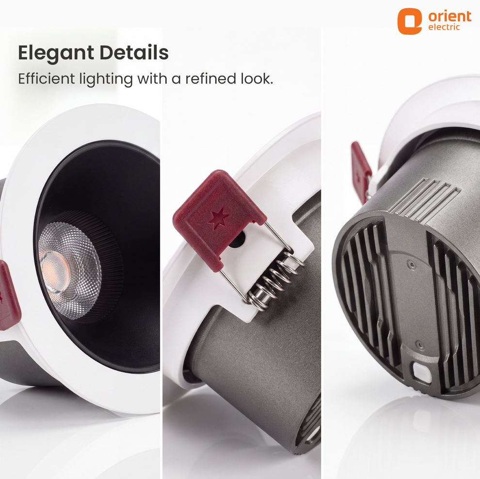 prism luna led cob downlighter 7w 12w cool white warm white natural white elegant and efficient lighting