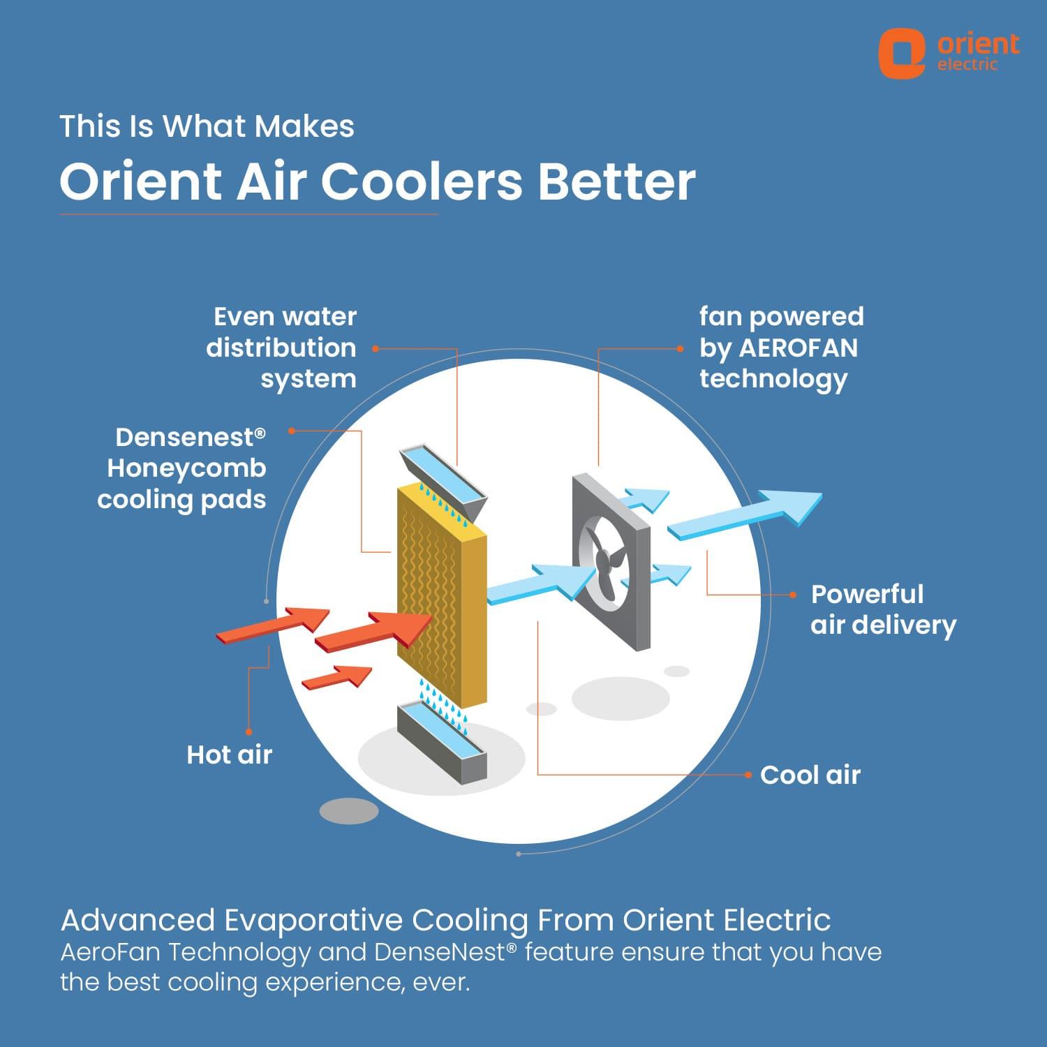 Buy Supercool Personal Air Cooler Online in India | Orient Electric