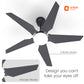 1320MM Underlight BLDC Ceiling Fan 5 Blade Orient