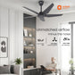 1320MM Non-Underlight BLDC Ceiling Fan 5 Blade Orient Low Noise