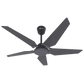 1320MM Non-Underlight BLDC Ceiling Fan 5 Blade Orient Black with Remote