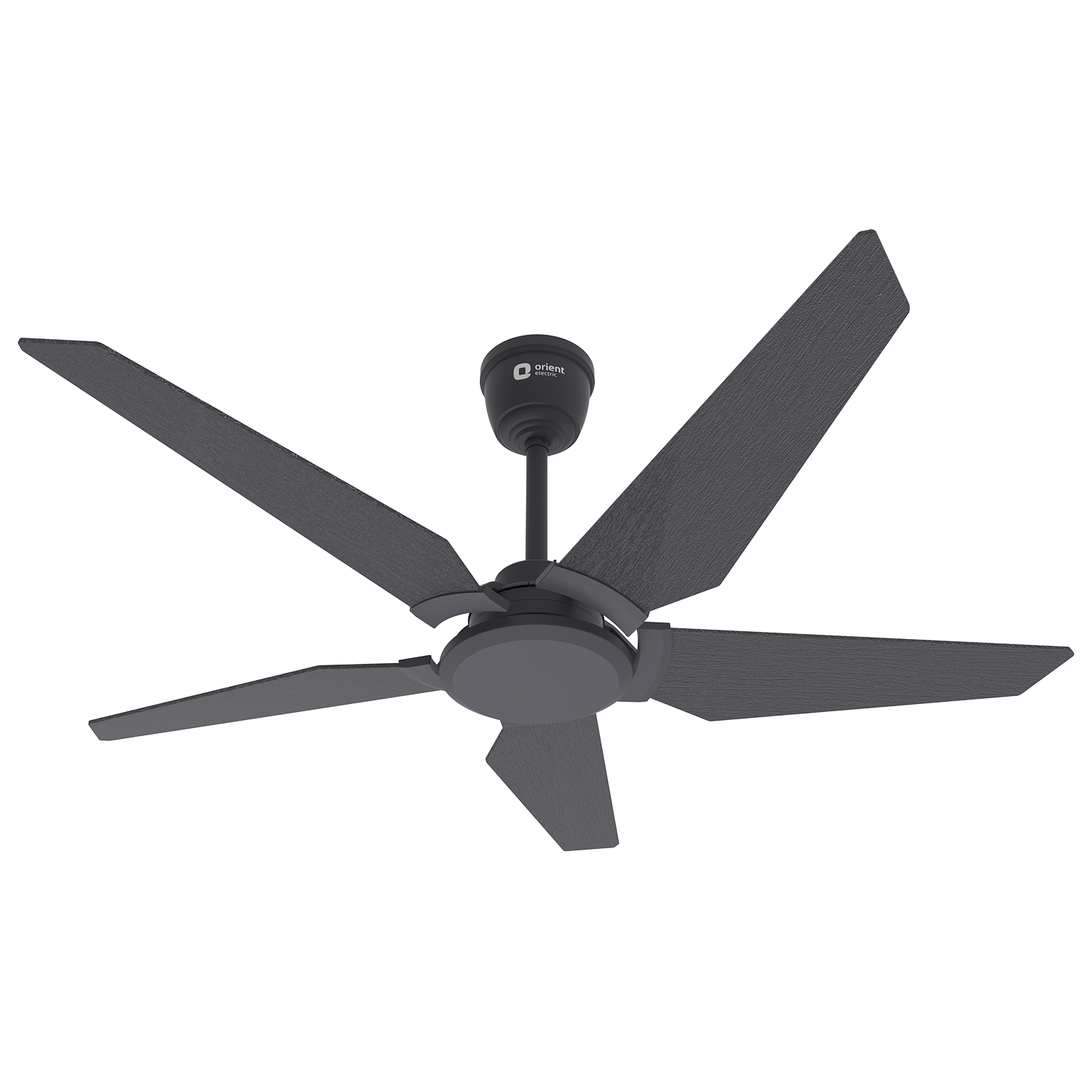 1320MM Non-Underlight BLDC Ceiling Fan 5 Blade Orient Black with Remote