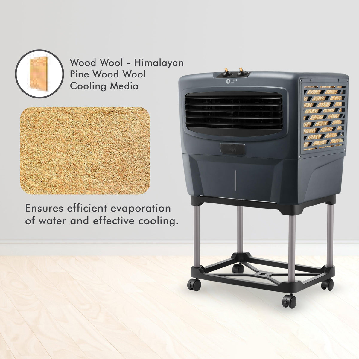 Buy Magicool+ Window 55L Window Air Cooler with Powerful Air Delivery ...