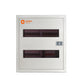 TPN 8W N' Series Acrylic Door Distribution Board - front view with acrylic door, flat - Orient Electric