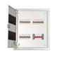 TPN 10W N' Series Acrylic Door Distribution Board - open door view - Orient Electric