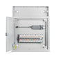 SPN 12W N' Series DB DD PW Cable End Box Distribution Board - open door angled view - Orient Electric