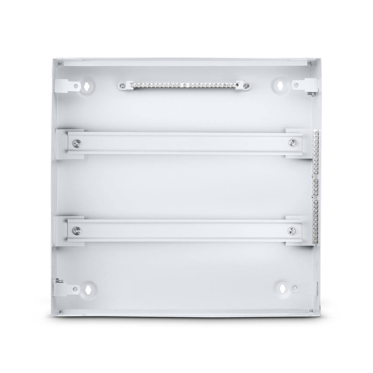 TPN 6W Stella Double Door Distribution Board - internal view without door - Orient Electric