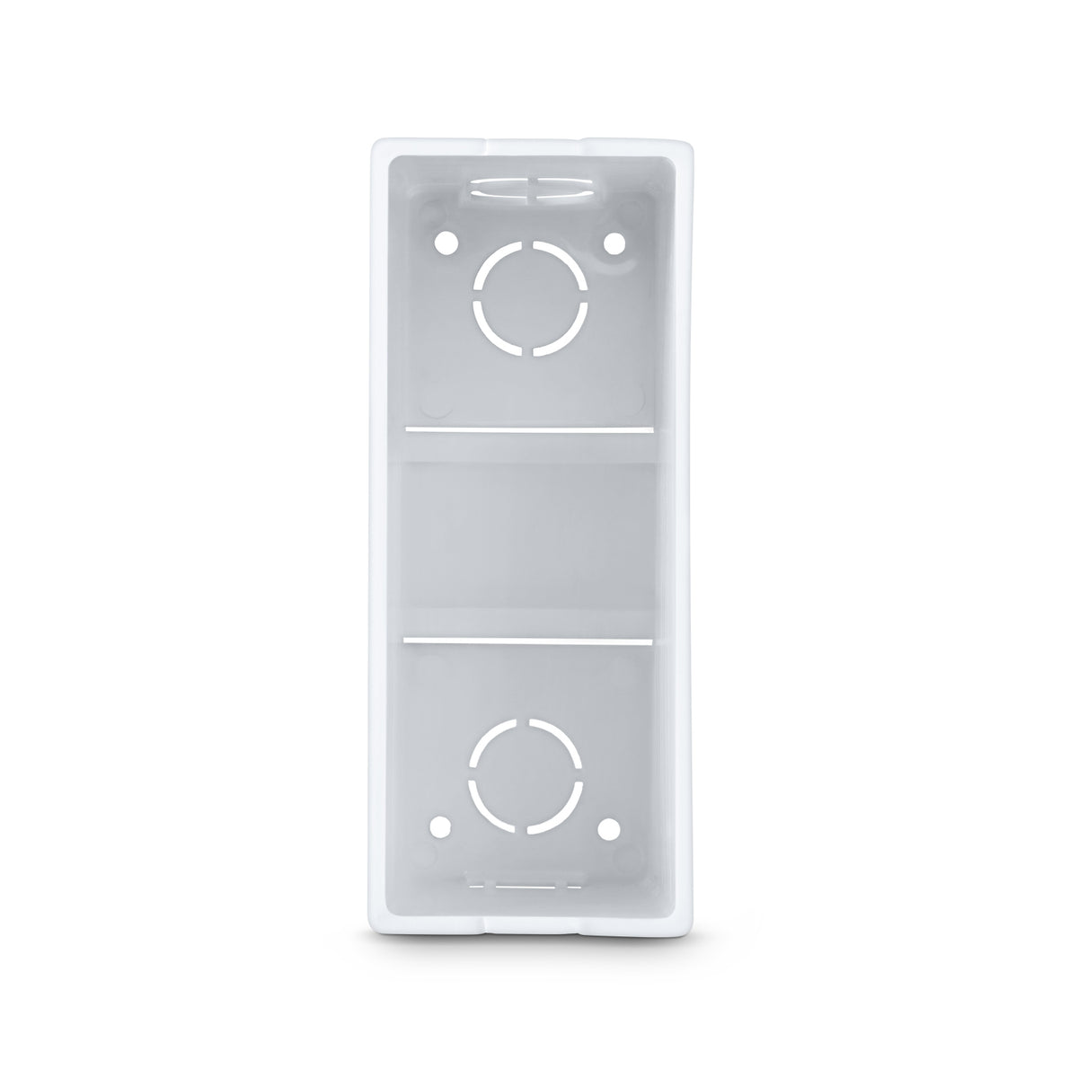 Plastic 2W Stella MCB Enclosure Distribution Board - back box view - Orient Electric