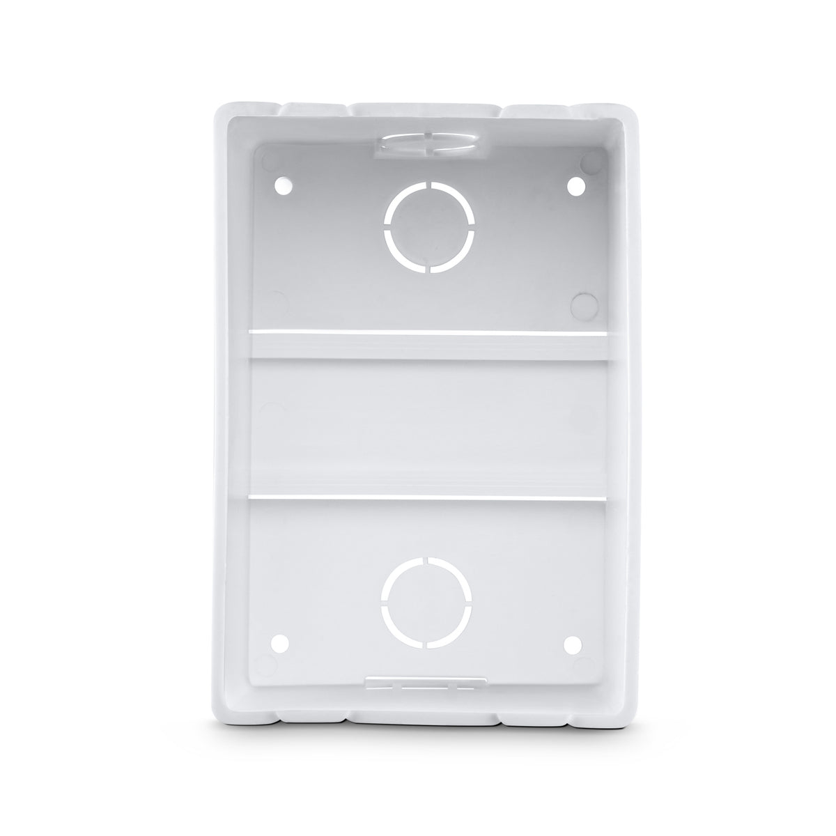 Plastic 4W Stella MCB Enclosure Distribution Board - back box view - Orient Electric