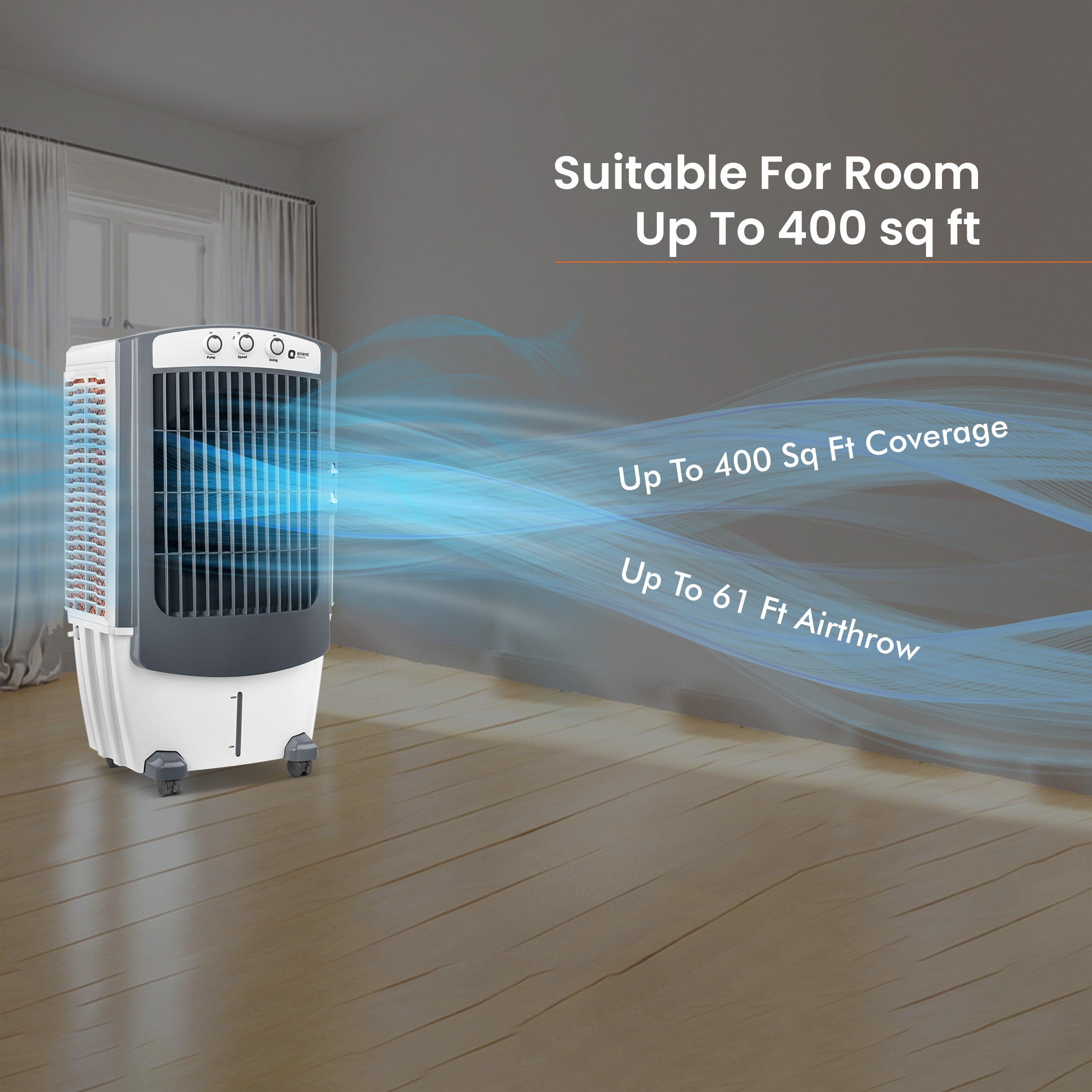 Buy Best 100 Litre Cooler: Titan Desert Air Cooler with Honeycomb Pads  Online in India | Orient Electric