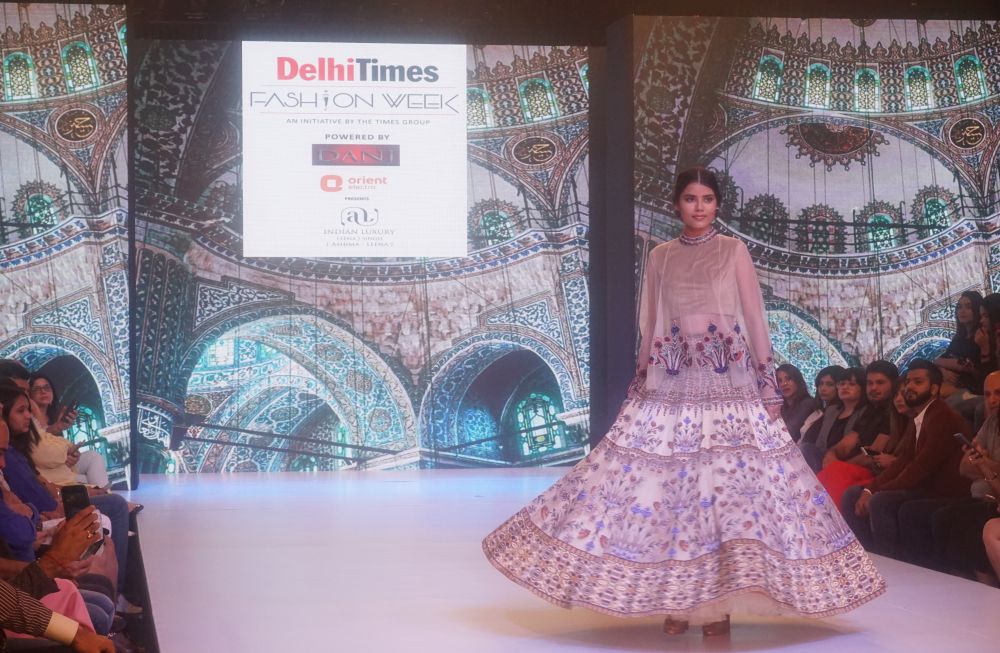 Association with Delhi Times Fashion Week 