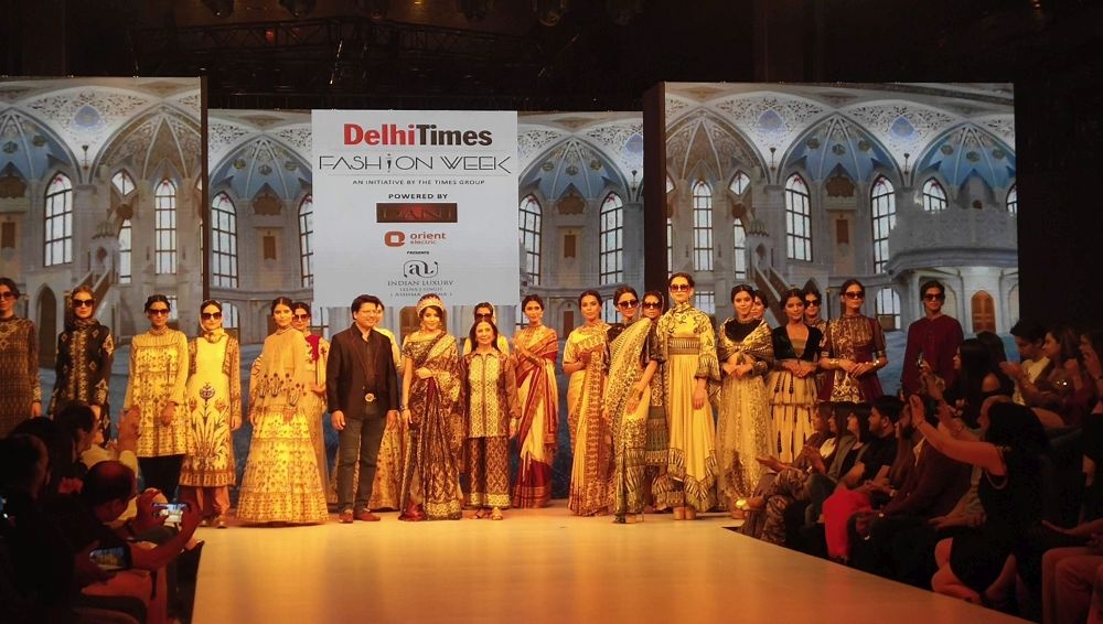Association with Delhi Times Fashion Week 